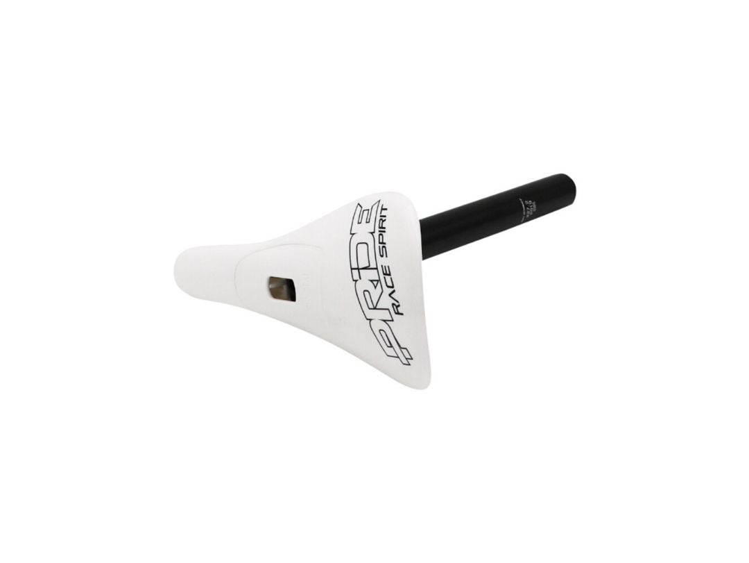 FORWARD JOYRIDE PIVOTAL SEAT TUBE + PRIDE WHITE SEAT 27,2mm