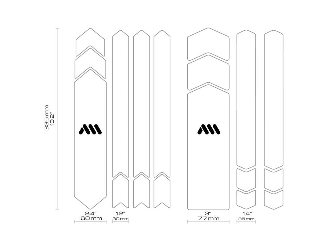 AMS HONEYCOMB FRAME GUARD FULL CLEAR