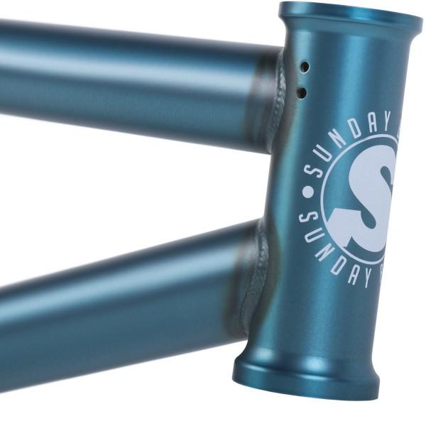 SUNDAY STREET SWEEPER SEMI MATTE TRANS TEAL FRAME
