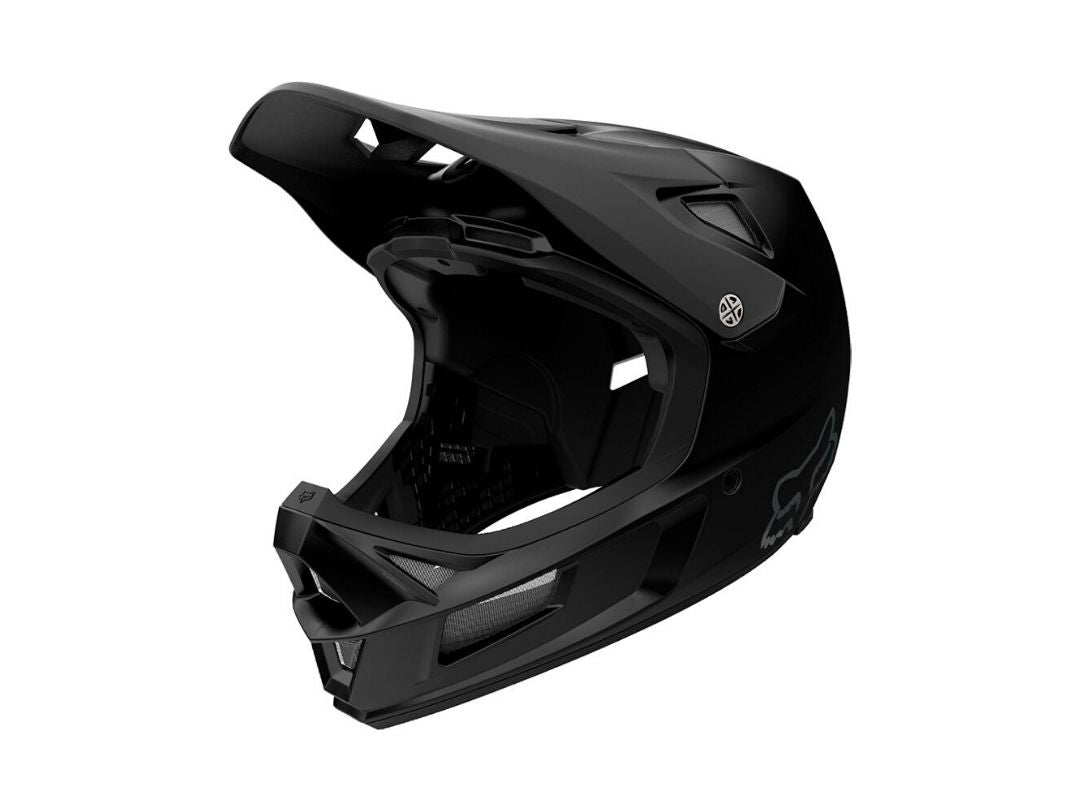 FOX Rampage Comp Matte Black Helmet - Legend Bikes