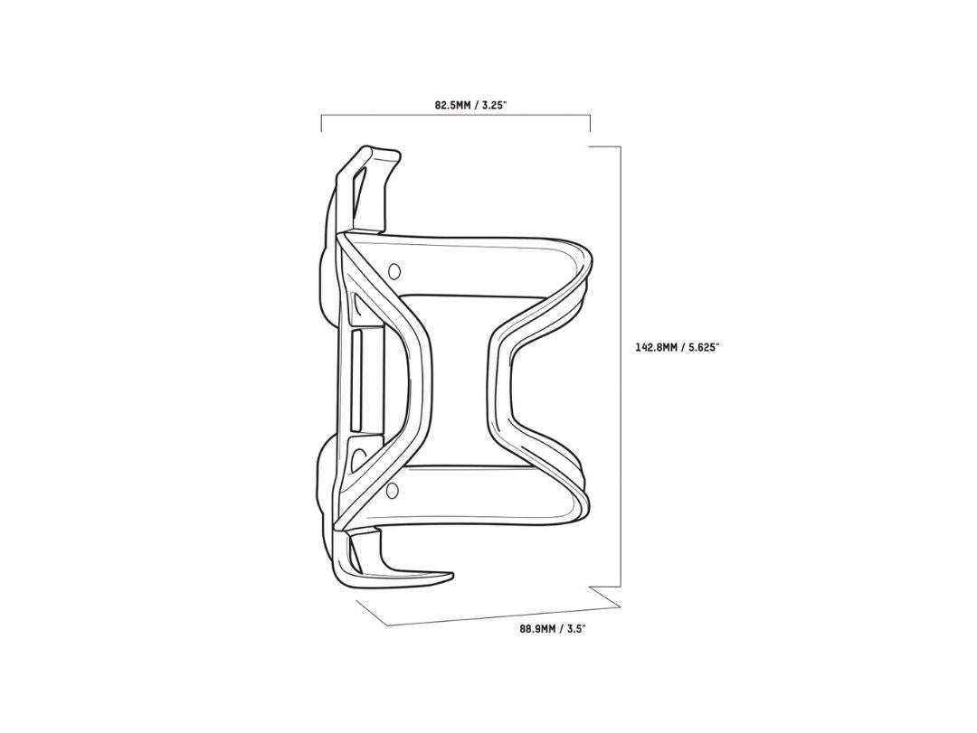 BLACKBURN WAYSIDE SIDE-ENTRY BOTTLE CAGE