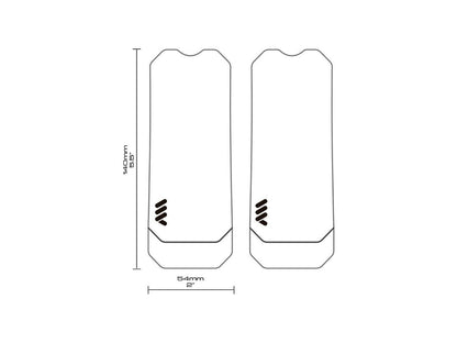 AMS HONEYCOMB CRANK GUARD CLEAR