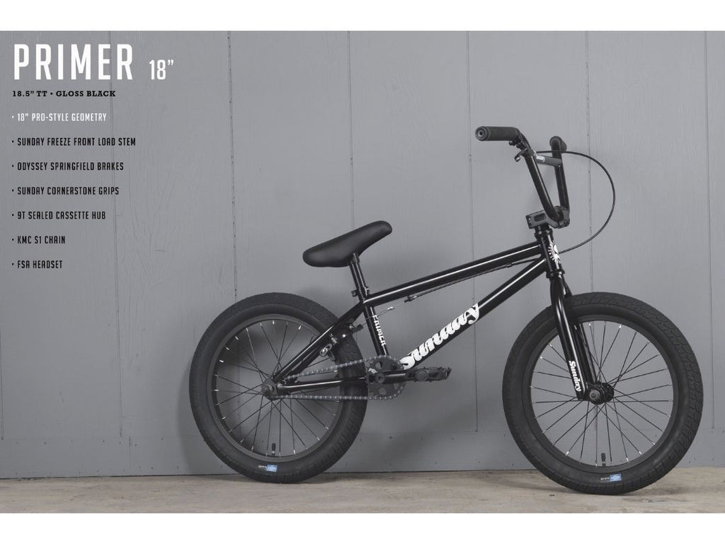 BMX SUNDAY PRIMER 18" - Legend Bikes