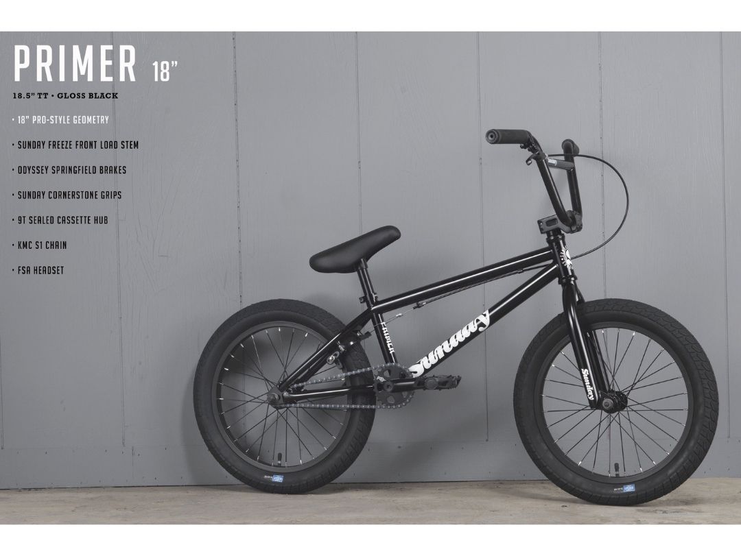 BMX SUNDAY PRIMER 18" - Legend Bikes