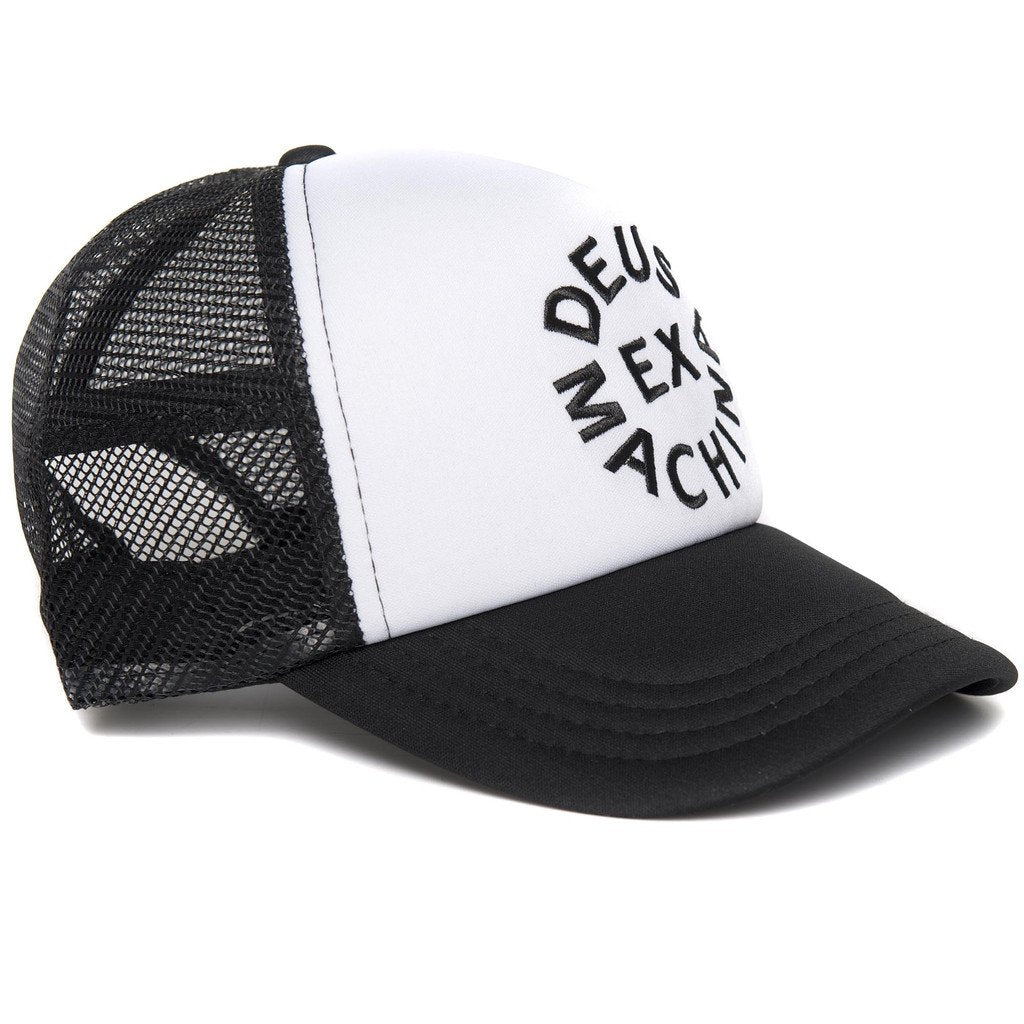 DEUS EX MACHINA Circle logo Trucker Hat - Legend Bikes