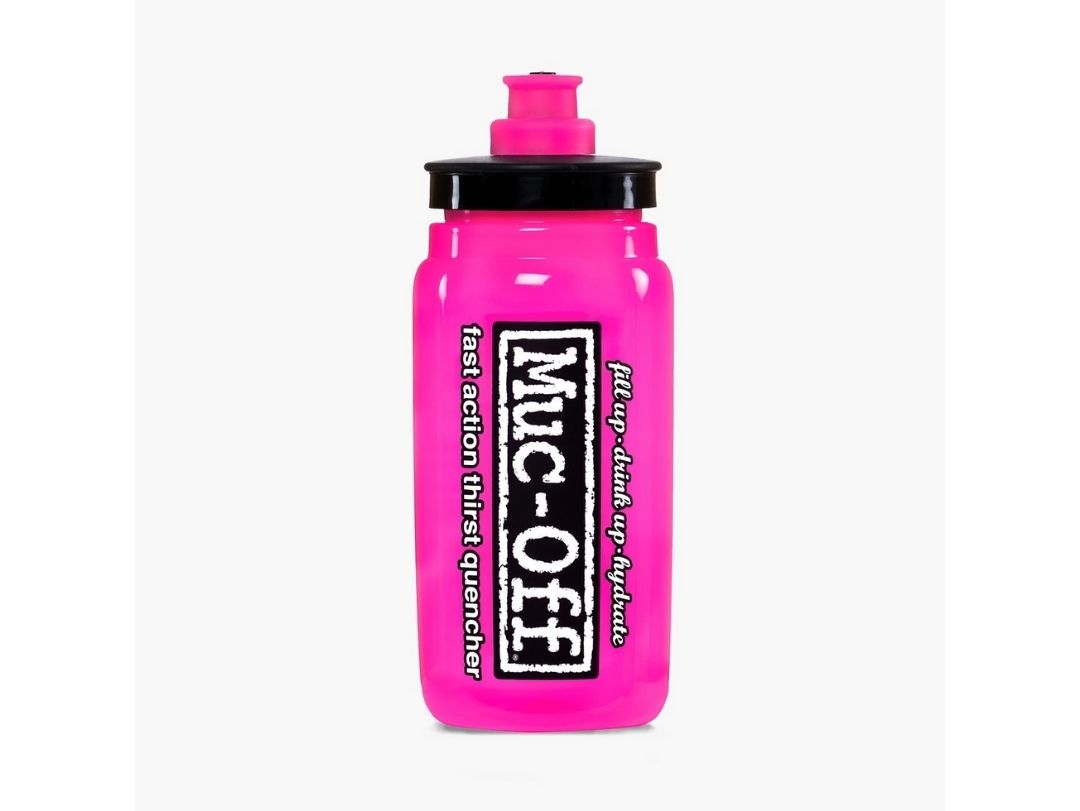 MUC-OFF x Elite Fly Water Bottle - Pink