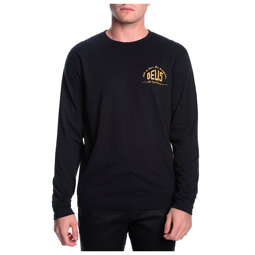 DEUS EX MACHINA Old Style Mc Long Sleeve Tee - Legend Bikes