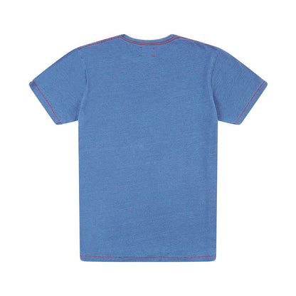 DEUS EX MACHINA Engine Indigo Tee - Legend Bikes