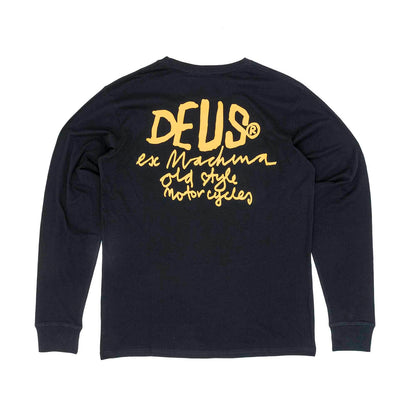 DEUS EX MACHINA Old Style Mc Long Sleeve Tee - Legend Bikes