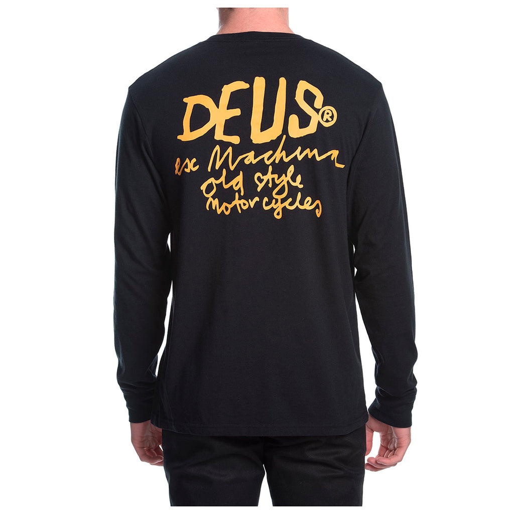 DEUS EX MACHINA Old Style Mc Long Sleeve Tee - Legend Bikes