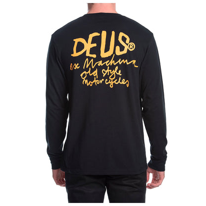 DEUS EX MACHINA Old Style Mc Long Sleeve Tee - Legend Bikes