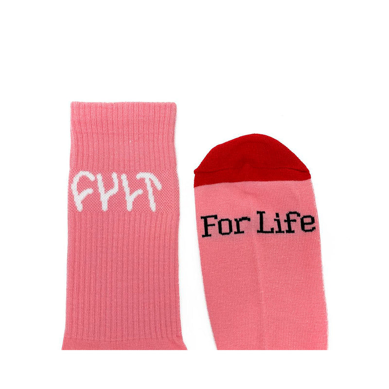 CULT Logo pink Socks