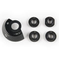 DRIVERGUARD REAR GONG BLACK - Legend Bikes