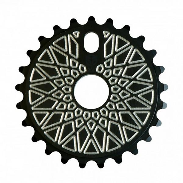 FEDERAL BBS SOLID BLACK SILVER MACHINERY SPROCKET - Legend Bikes
