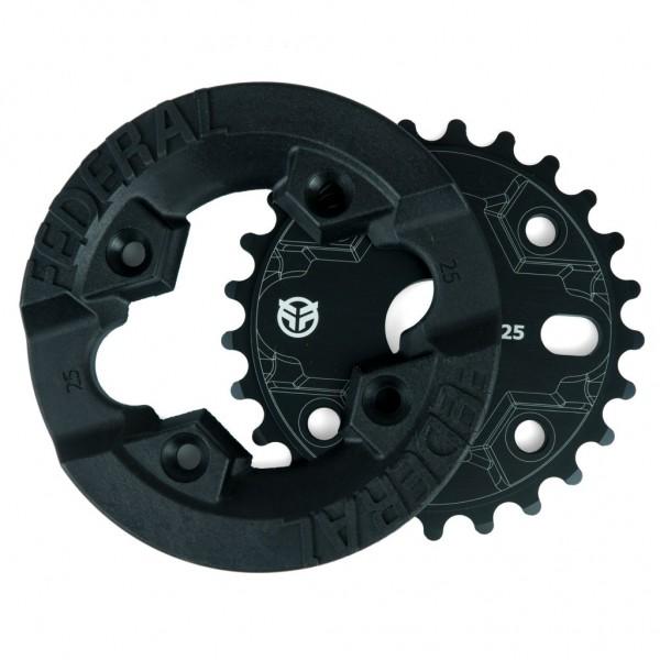 FEDERAL IMPACT GUARD SPROCKET BLACK - Legend Bikes