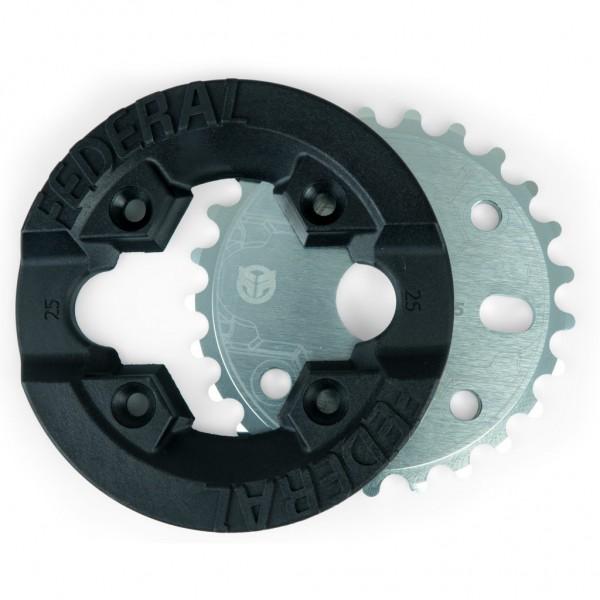 FEDERAL IMPACT GUARD SPROCKET BLACK - Legend Bikes