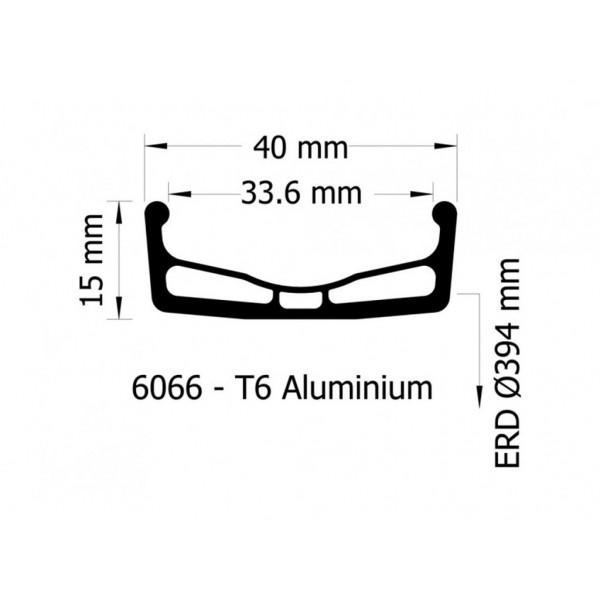 FEDERAL STANCE XL RIM BLACK - Legend Bikes