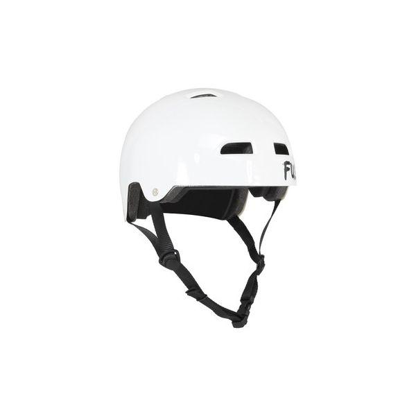 FUSE ALPHA ICON HELMET GLOSSY WHITE - Legend Bikes