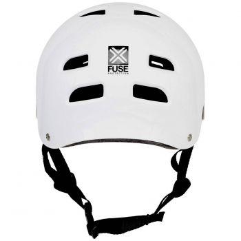 FUSE ALPHA ICON HELMET GLOSSY WHITE - Legend Bikes