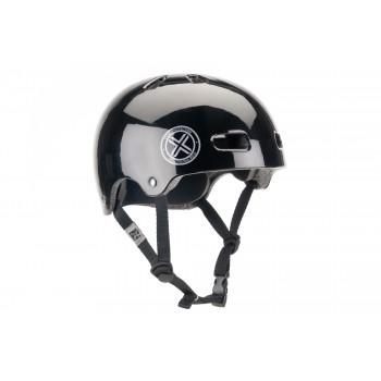 FUSE DELTA-SCOPE HELMET GLOSSY BLACK - Legend Bikes