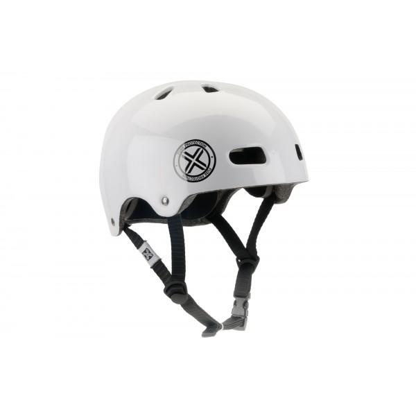 FUSE DELTA-SCOPE HELMET GLOSSY WHITE - Legend Bikes