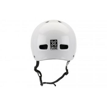 FUSE DELTA-SCOPE HELMET GLOSSY WHITE - Legend Bikes