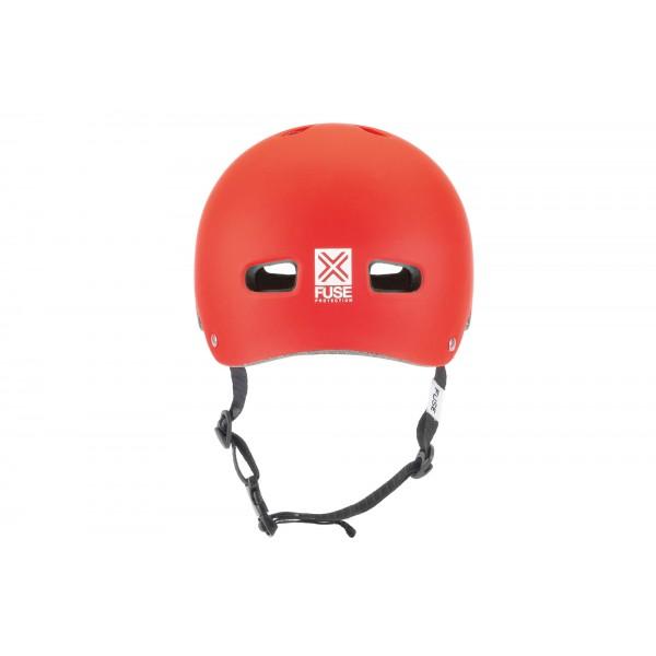 FUSE DELTA-SCOPE HELMET MATT RED - Legend Bikes