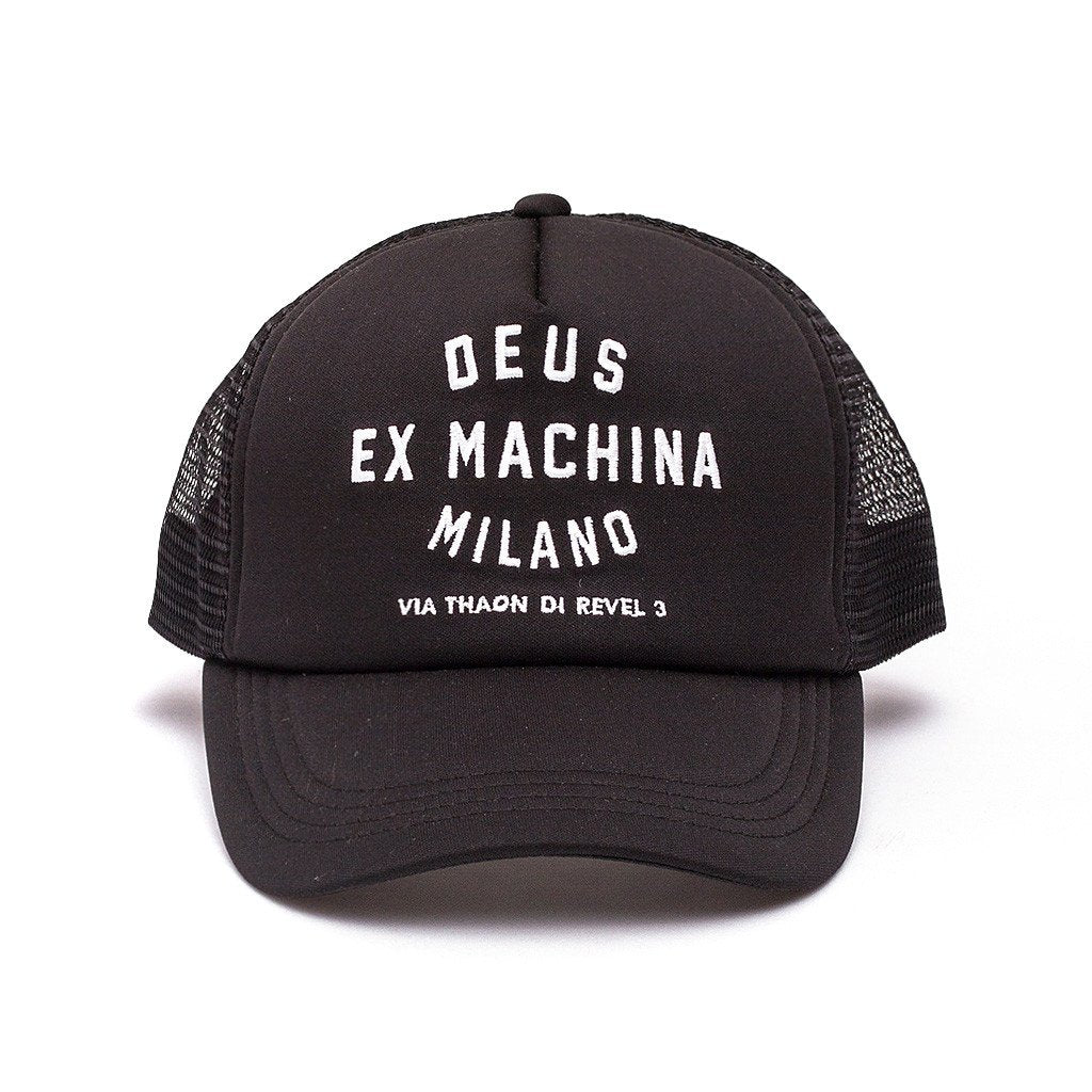 DEUS EX MACHINA Milano Address Trucker Hat - Legend Bikes