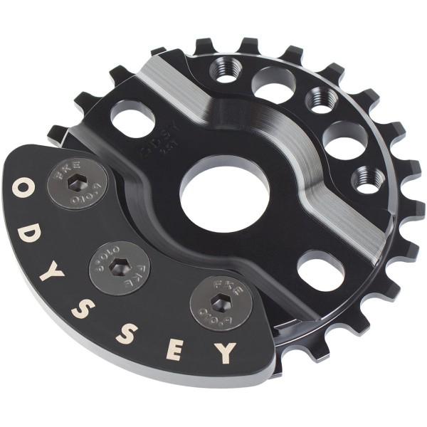 ODYSSEY HALFBASH (W/GUARD) 25T & 28T BLACK SPROCKET