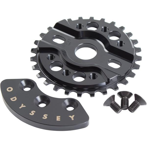 ODYSSEY HALFBASH (W/GUARD) 25T & 28T BLACK SPROCKET