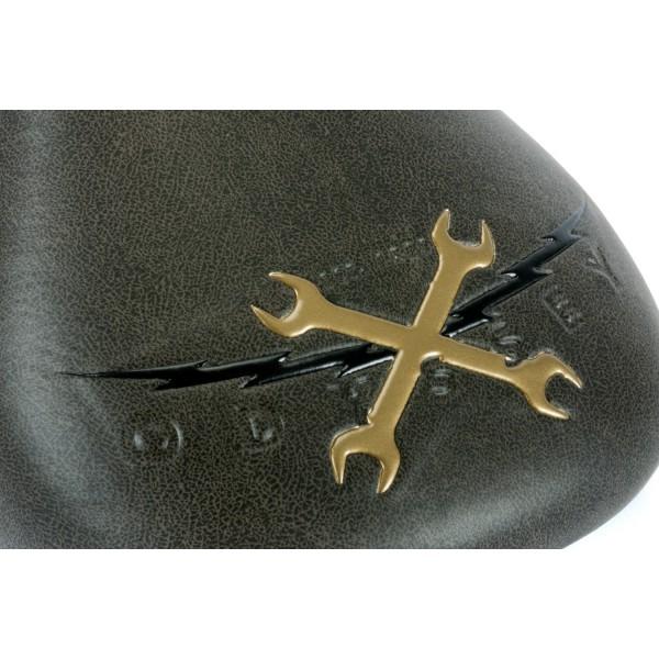 ODYSSEY TRIPOD WRENCHES DISTRESSED SEAT BLACK - Legend Bikes