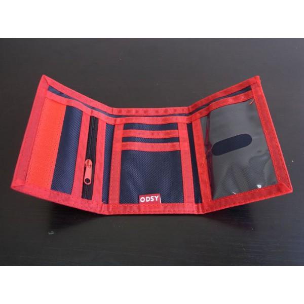 ODYSSEY VAGABOND WALLET NAVY / RED - Legend Bikes