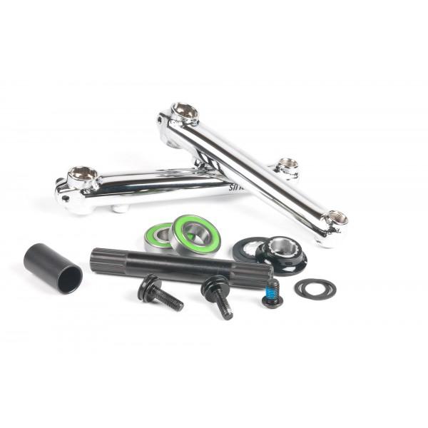 SALTPLUS GROOVE CRANKS CHROME - Legend Bikes
