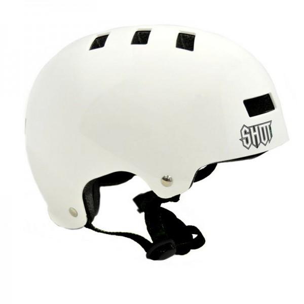 SHOT SOLID WHITE HELMET - Legend Bikes