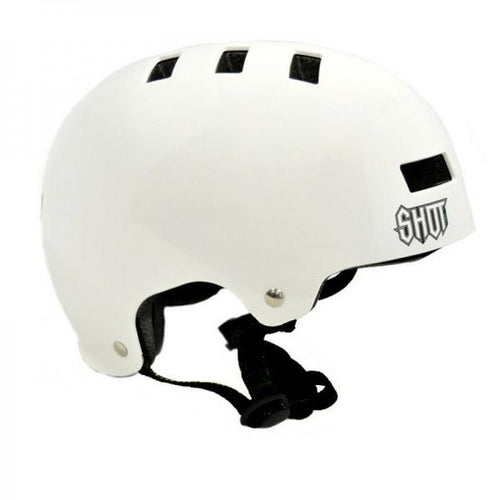 SHOT SOLID WHITE HELMET - Legend Bikes