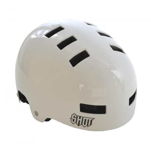 SHOT SOLID WHITE HELMET - Legend Bikes
