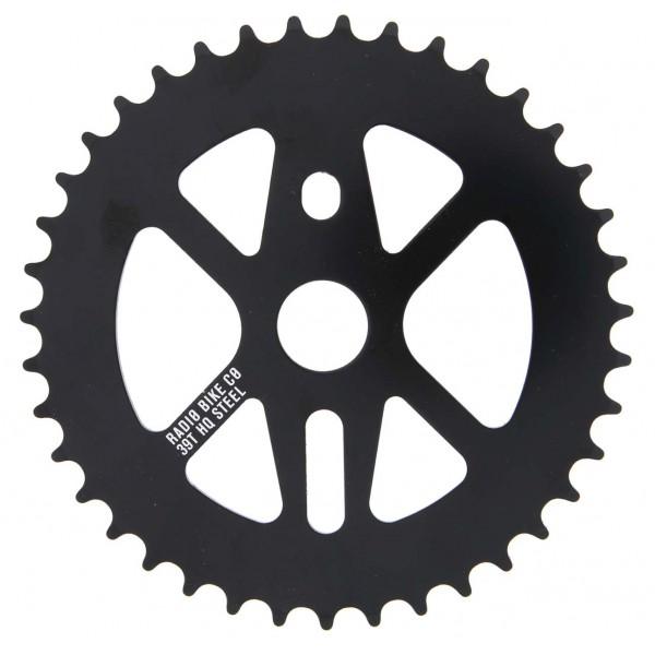 SPROCKET RADIO BIKE STEEL BLACK
