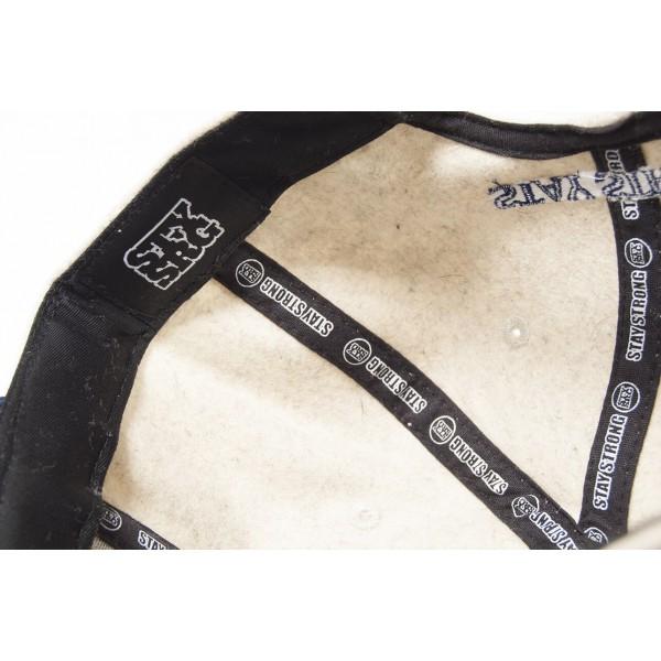 STAY STRONG SNAP BACK COLLEDGE OATMEAL CAPS - Legend Bikes