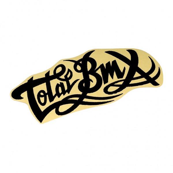 STICKER TOTAL LOGO LARGE BLACK - Legend Bikes