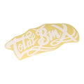 STICKER TOTAL LOGO LARGE WHITE - Legend Bikes