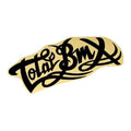 STICKER TOTAL LOGO SMALL BLACK - Legend Bikes