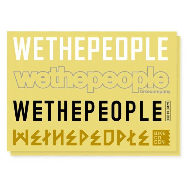STICKERS WETHEPEOPLE 4BIG - Legend Bikes