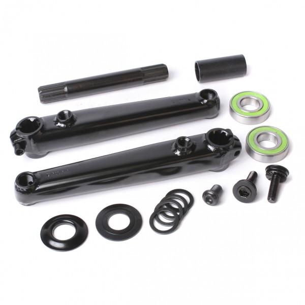 SUNDAY SAKER V2 CRANKSET BLACK + BEARINGS - Legend Bikes