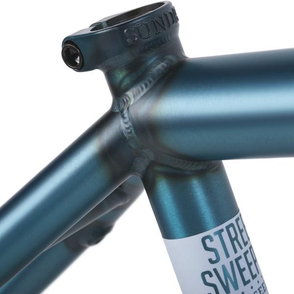 SUNDAY STREET SWEEPER SEMI MATTE TRANS TEAL FRAME - Legend Bikes