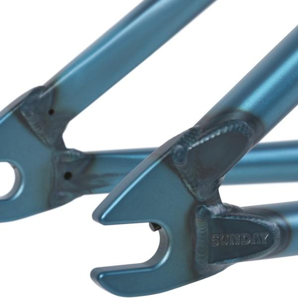 SUNDAY STREET SWEEPER SEMI MATTE TRANS TEAL FRAME - Legend Bikes