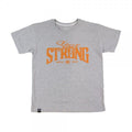 T-SHIRT STAYSTRONG BUILT TOUGH KID - HEATHER GREY - Legend Bikes