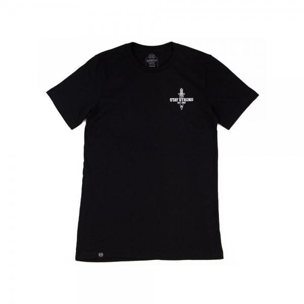 T-SHIRT STAYSTRONG COURAGE- BLACK - Legend Bikes