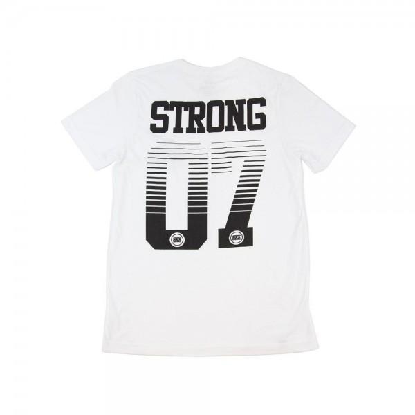T-SHIRT STAYSTRONG RACE DVSN - WHITE - Legend Bikes
