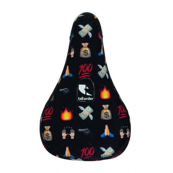 TALL ORDER EMOJI MID PIVOTAL BLACK SEAT - Legend Bikes
