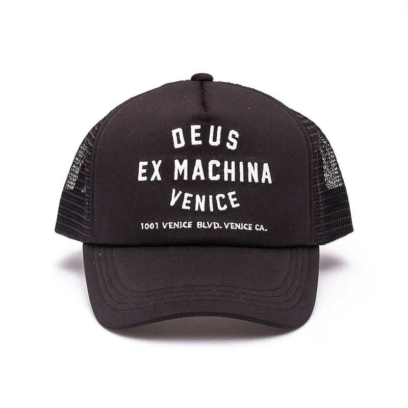 DEUS EX MACHINA Venice Address Trucker Hat - Legend Bikes